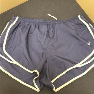 Navy Blue Athletic Shorts
